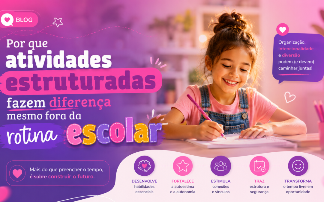 Por que atividades estruturadas fazem diferença mesmo fora da rotina escolar